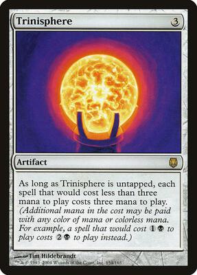 Trinisphere card from Darksteel