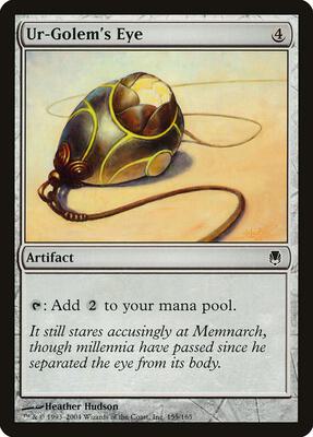 Ur-Golem's Eye card from Darksteel