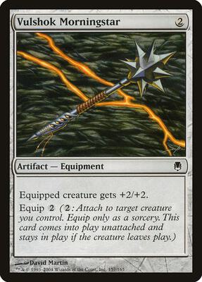 Vulshok Morningstar card from Darksteel