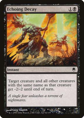 Echoing Decay card from Darksteel