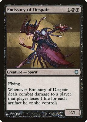 Emissary of Despair card from Darksteel