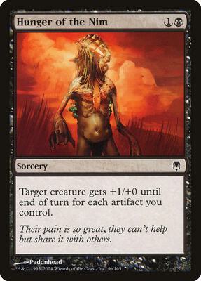 Hunger of the Nim card from Darksteel