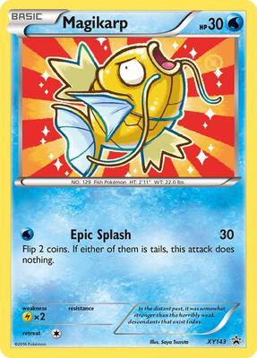 Magikarp card from XY Promos