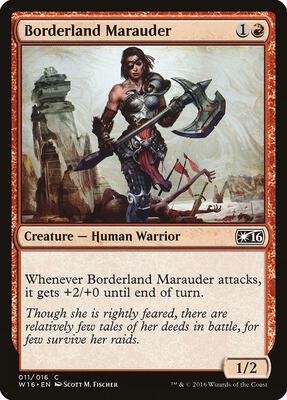 Borderland Marauder card from Welcome Deck 2016