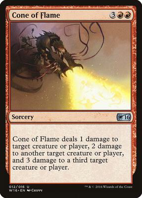 Cone of Flame card from Welcome Deck 2016