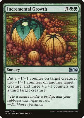 Incremental Growth card from Welcome Deck 2016