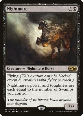 Nightmare card from Welcome Deck 2016