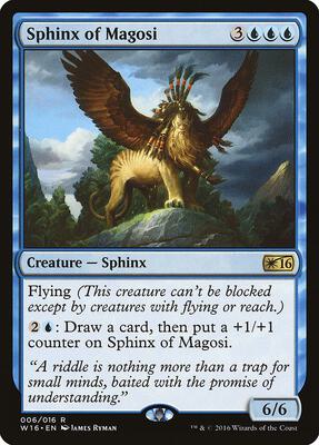 Sphinx of Magosi card from Welcome Deck 2016
