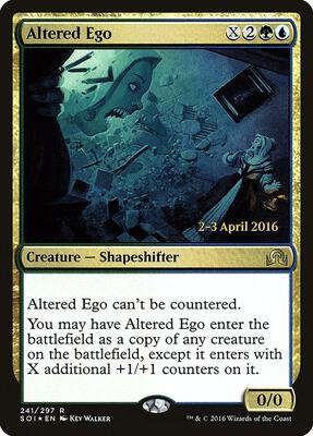 Altered Ego card from Prerelease Cards