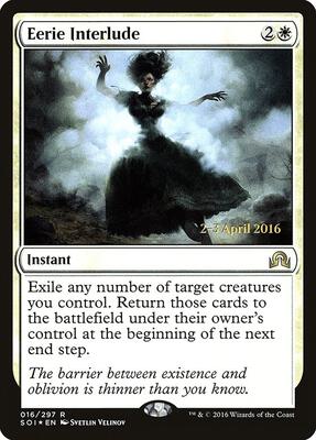 Eerie Interlude card from Prerelease Cards