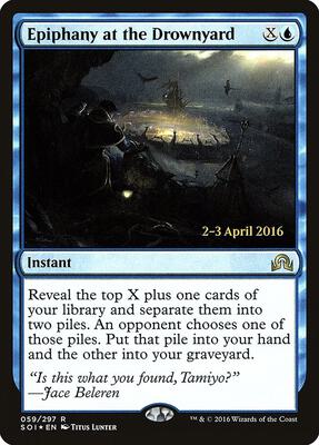 Epiphany at the Drownyard card from Prerelease Cards