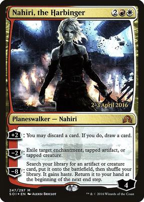 Nahiri, the Harbinger card from Prerelease Cards