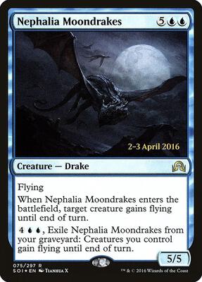 Nephalia Moondrakes card from Prerelease Cards