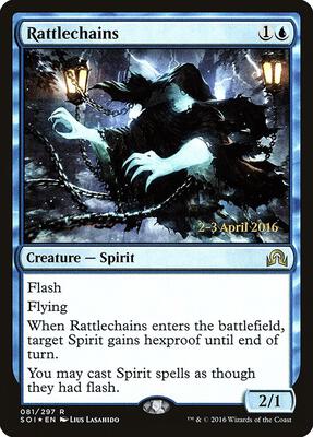 Rattlechains card from Prerelease Cards