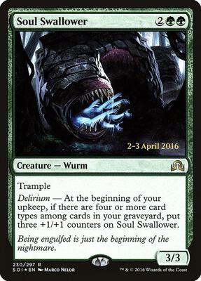 Soul Swallower card from Prerelease Cards
