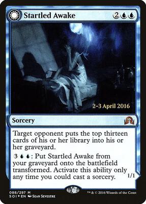 Startled Awake card from Prerelease Cards