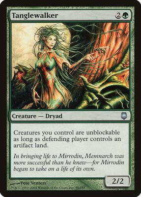 Tanglewalker card from Darksteel