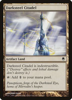 Darksteel Citadel card from Darksteel