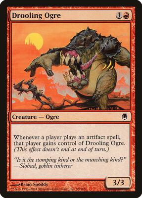 Drooling Ogre card from Darksteel