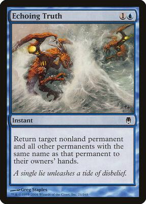 Echoing Truth card from Darksteel