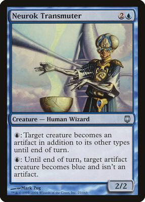 Neurok Transmuter card from Darksteel