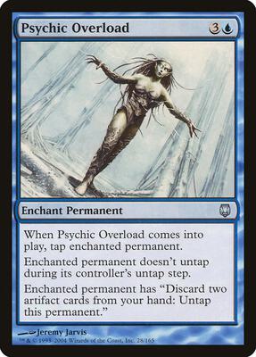 Psychic Overload card from Darksteel