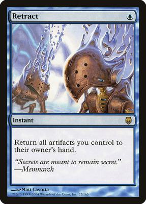 Retract card from Darksteel