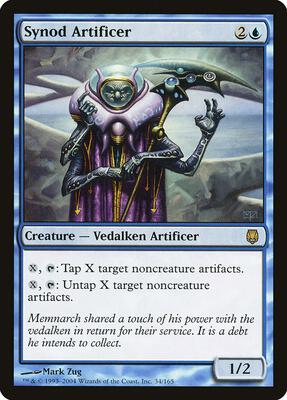 Synod Artificer card from Darksteel
