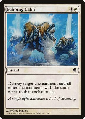 Echoing Calm card from Darksteel