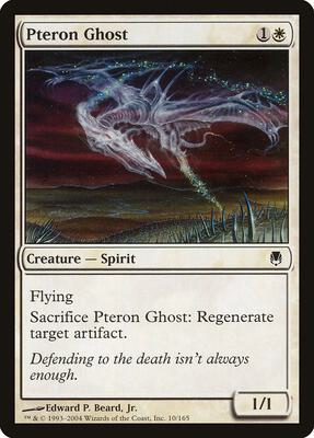 Pteron Ghost card from Darksteel