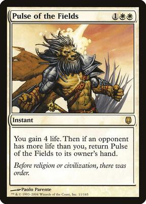 Pulse of the Fields card from Darksteel