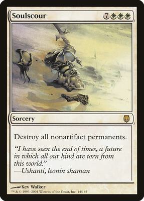 Soulscour card from Darksteel
