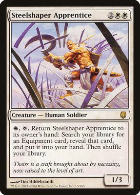 Steelshaper Apprentice card from Darksteel