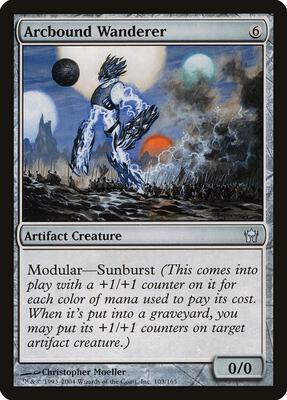Arcbound Wanderer card from Fifth Dawn