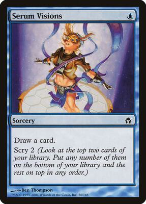 Serum Visions card from Fifth Dawn