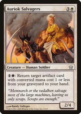 Auriok Salvagers card from Fifth Dawn