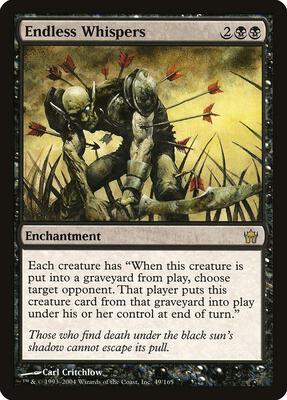 Endless Whispers card from Fifth Dawn