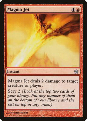 Magma Jet card from Fifth Dawn