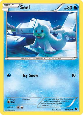 Seel card from XY - Fates Collide