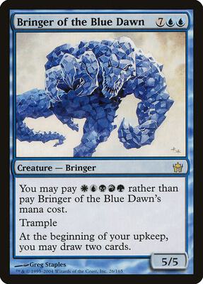 Bringer of the Blue Dawn card from Fifth Dawn