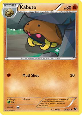 Kabuto card from XY - Fates Collide