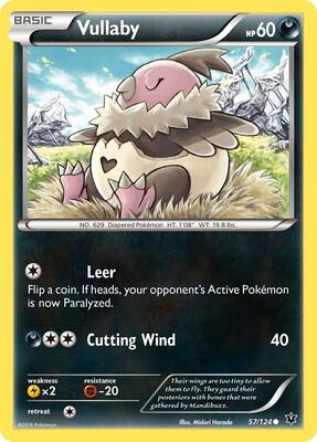 Vullaby card from XY - Fates Collide