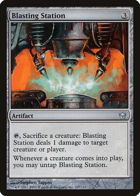 Blasting Station card from Fifth Dawn