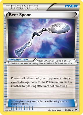 Bent Spoon card from XY - Fates Collide
