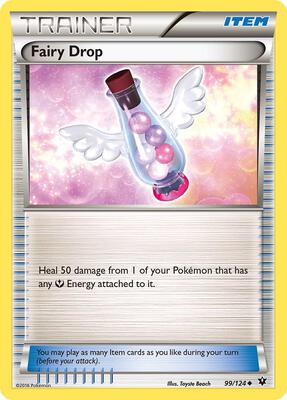 Fairy Drop card from XY - Fates Collide