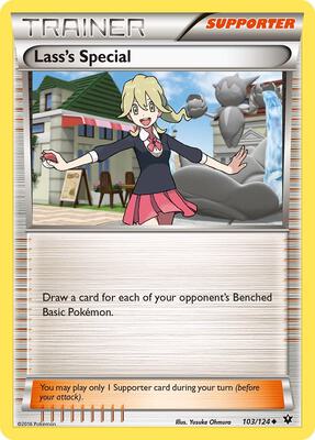 Lass's Special card from XY - Fates Collide