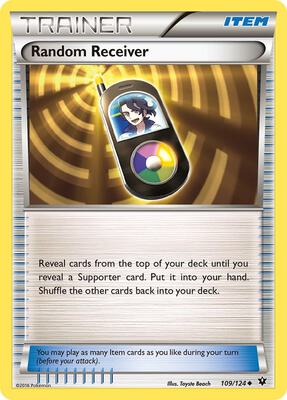 Random Receiver card from XY - Fates Collide