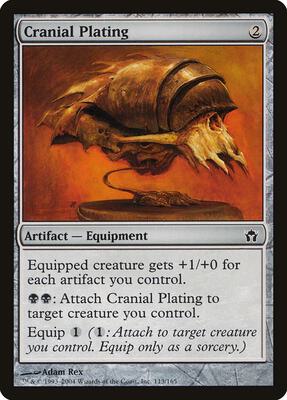 Cranial Plating card from Fifth Dawn
