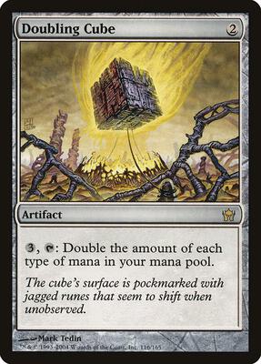 Doubling Cube card from Fifth Dawn