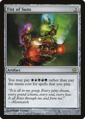 Fist of Suns card from Fifth Dawn